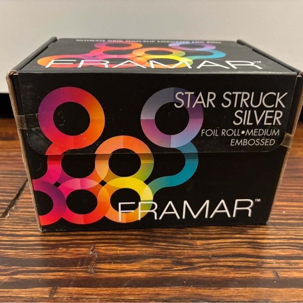 Framar Foil Roll Medium Embossed New In Box Highlighting Roll